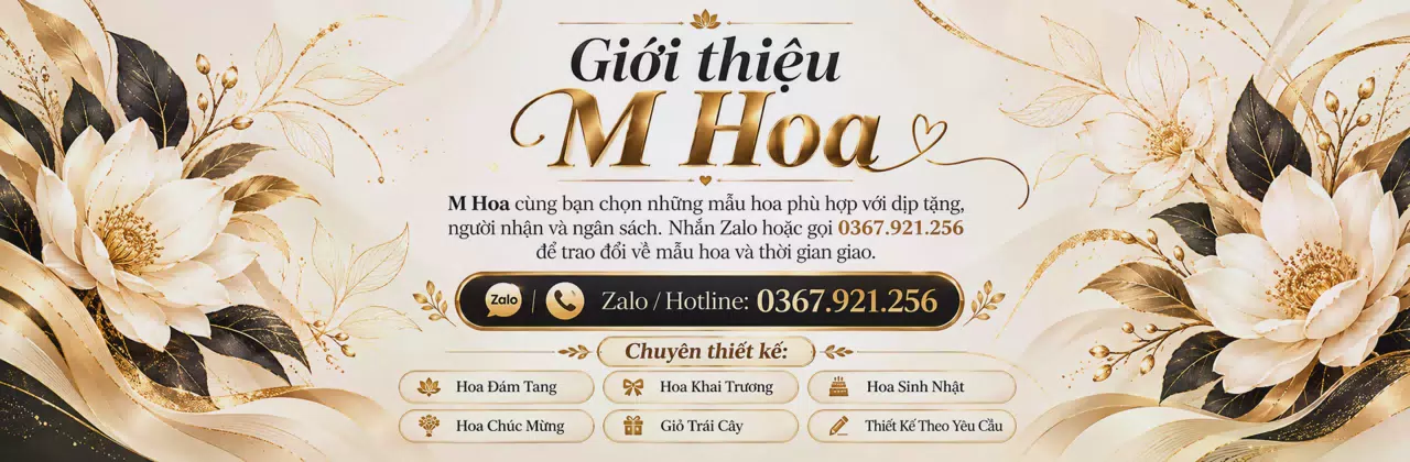Ảnh bìa Shop hoa tươi Vĩnh Châu Sóc Trăng - Tư vấn hoa theo từng dịp